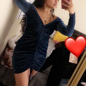 Fashion Nova Velvet Dress